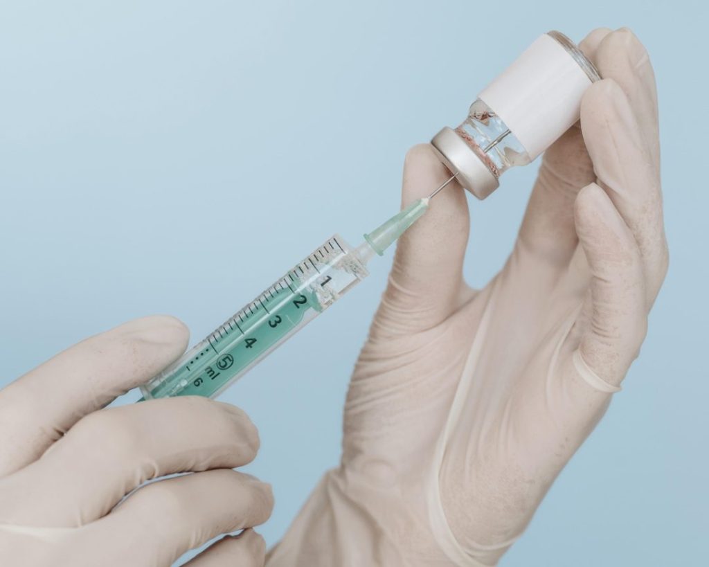 hands with injection small