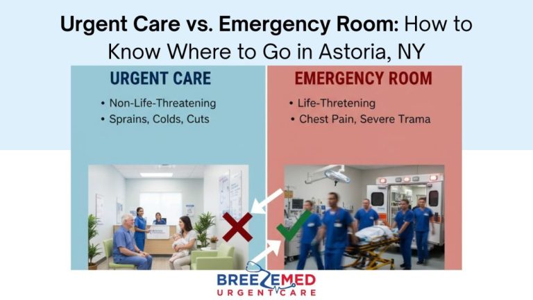 Urgent Care vs. Emergency Room